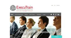 Desktop Screenshot of executrainni.com